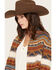 Image #2 - Cotton & Rye Women's Southwestern Striped Cardigan, Tan, hi-res
