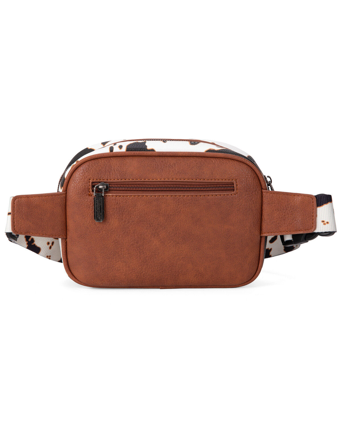 Image #4 - Wrangler Women's Cow Print Sling Bag, Brown, hi-res
