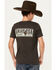 Image #4 - Ariat Boys' Rider Label Short Sleeve Graphic Print T-Shirt , Charcoal, hi-res