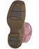 Image #7 - Smoky Mountain Women's Prairie Western Boots - Broad Square Toe , Pink, hi-res