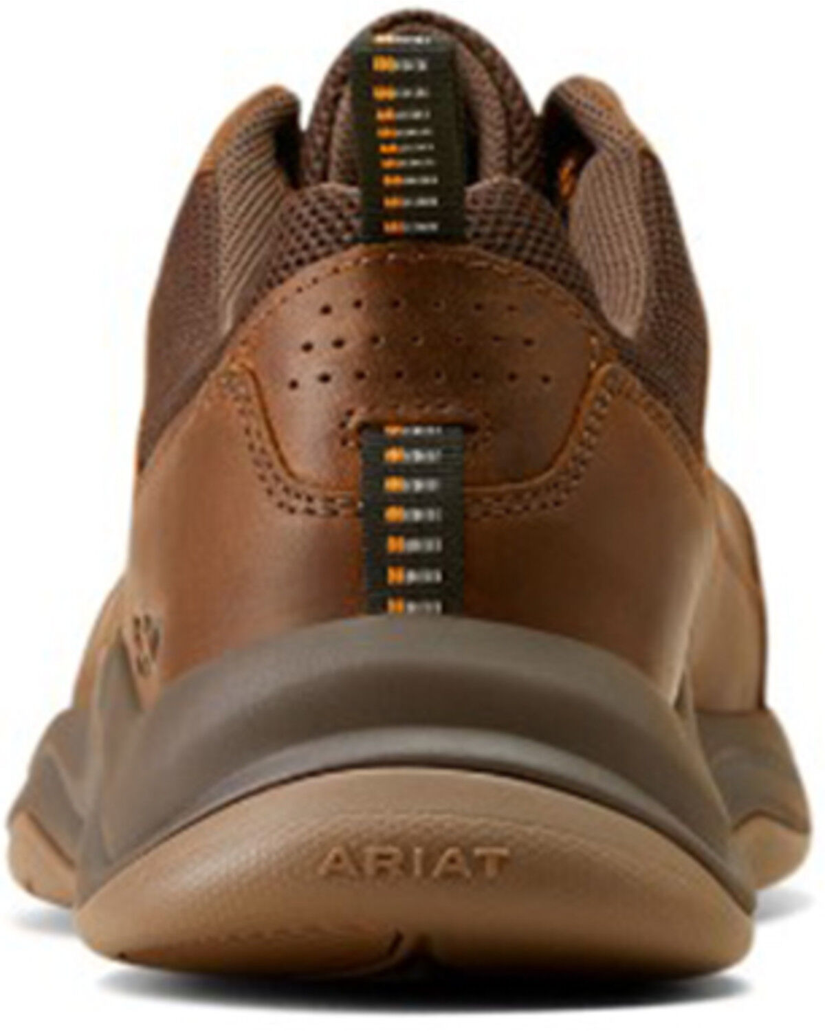 Image #3 - Ariat Men's Working Mile SD Work Shoes - Composite Toe, Brown, hi-res