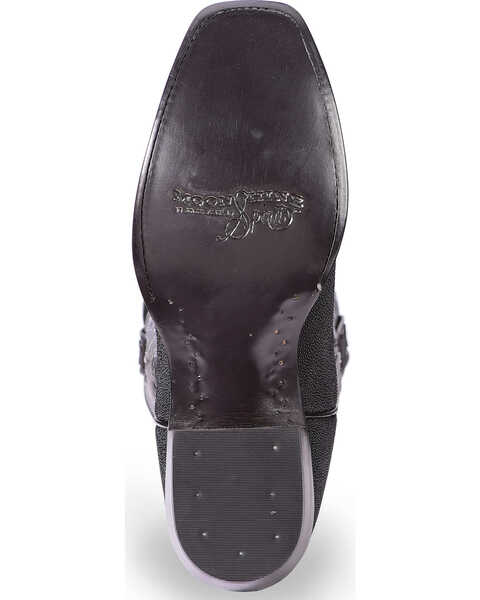 Image #5 - Moonshine Spirit Men's Stingray Exotic Boots - Square Toe, Black, hi-res