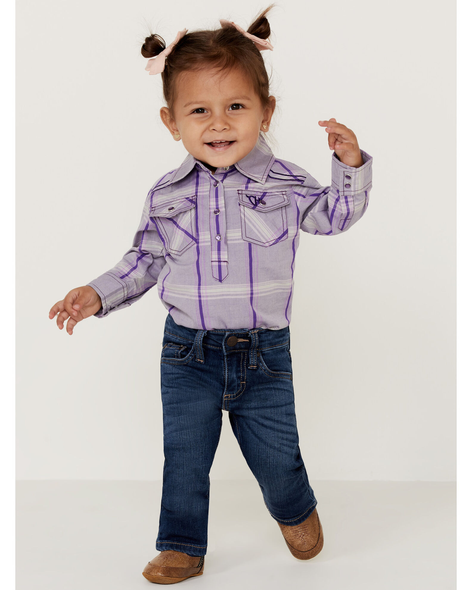 Wrangler Toddler Girls' Western 5 Pocket Skinny Jeans | Sheplers