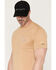 Image #2 - Carhartt Men's Force&reg; Relaxed Fit Short Sleeve Pocket T-Shirt, Sand, hi-res