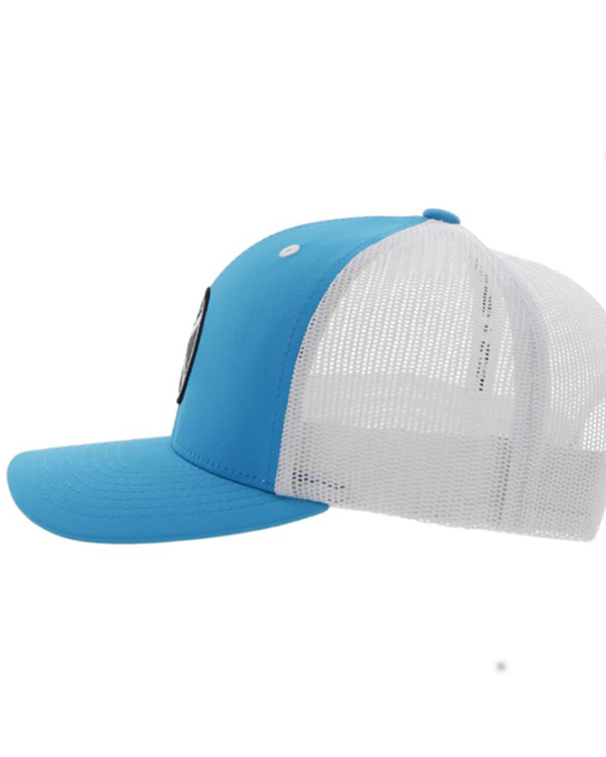 Image #4 - Hooey Men's Primo Logo Embroidered Trucker Cap, Blue, hi-res