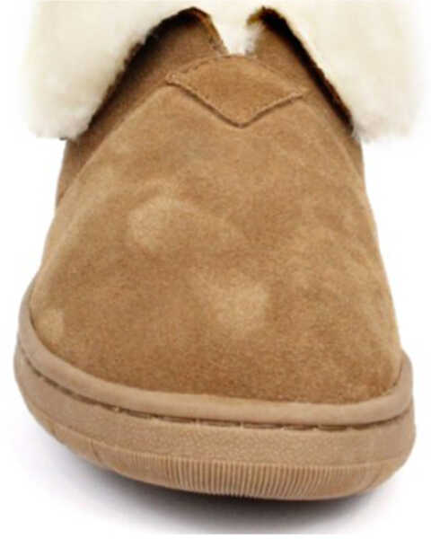 Image #4 - Superlamb Women's Original Fold Down Fleece Casual Boots - Round Toe , Brown, hi-res
