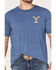 Image #3 - Changes Men's Logo Vintage T-Shirt, Navy, hi-res
