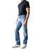 Image #1 - Kimes Ranch Men's James Light Wash Straight Bootcut Rigid Denim Jeans, Light Wash, hi-res