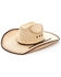 Image #1 - Twister Fired Straw Cowboy Hat, Dark Brown, hi-res