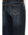 Image #4 - Stetson Women's 214 Trouser Flare Jeans, Blue, hi-res