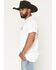 Image #3 - Ariat X Sendero Provisions Men's Fool Me Once Short Sleeve Graphic T-Shirt, White, hi-res