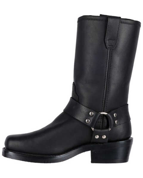 Image #3 - Dingo Women's Molly Harness Boots - Square Toe , Black, hi-res