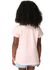 Image #3 - Carhartt Toddler Girls' Floral Logo Short Sleeve Graphic Tee, Light Pink, hi-res