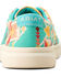 Image #3 - Ariat Boys' Hilo Southwestern Print Casual Shoes - Moc Toe, Blue, hi-res