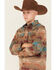 Image #2 - Cody James Boys' Base Camp Southwestern Print Sherpa Lined Shacket, Tan, hi-res