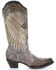 Image #2 - Corral Women's Tobacco Wings & Cross Western Boots - Snip Toe, , hi-res