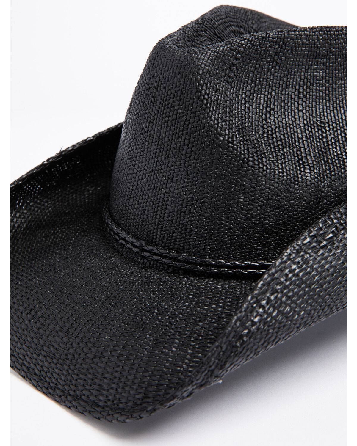 Image #6 - Cody James Kids' Straw Cowboy Hat, Black, hi-res