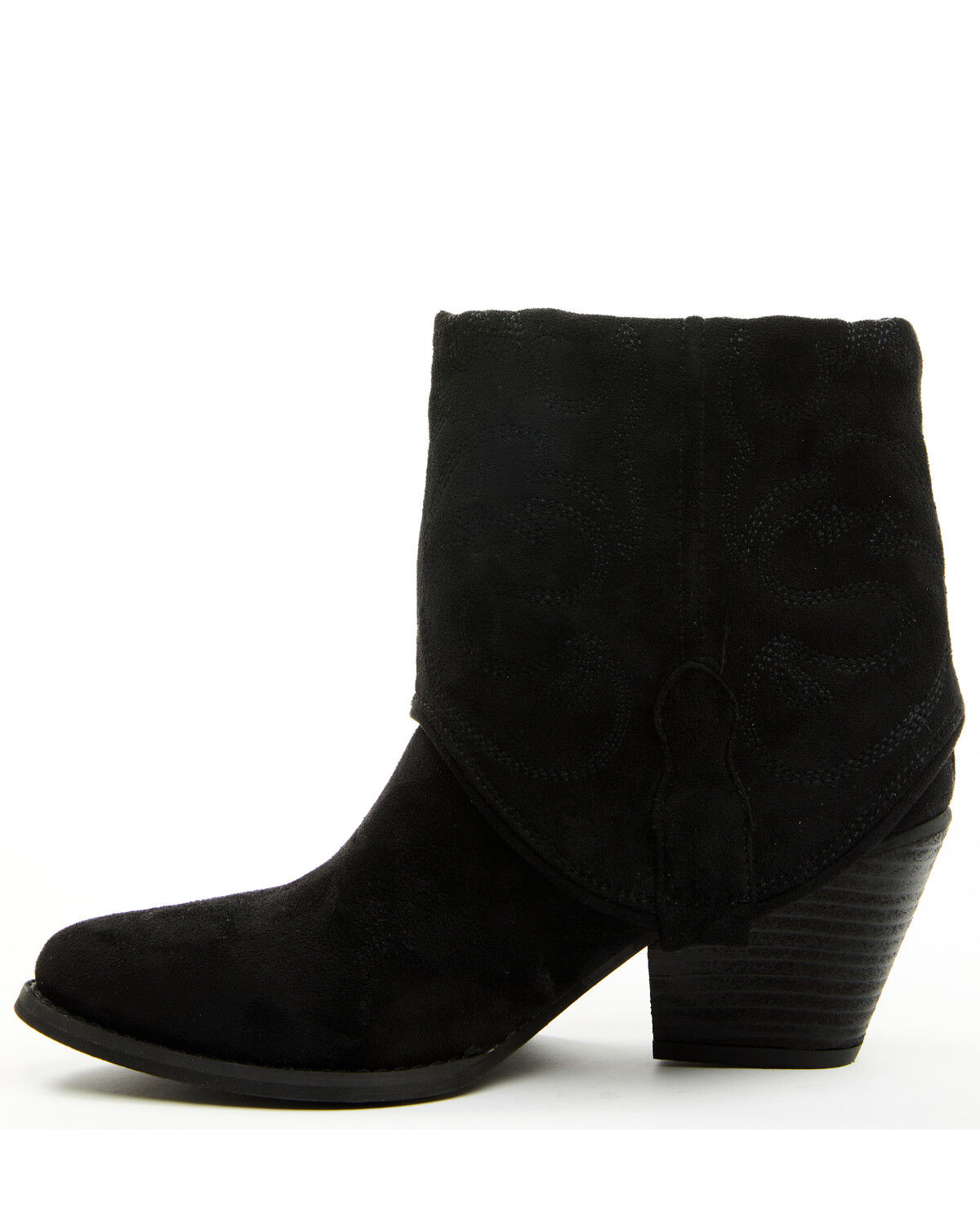 Image #3 - Very G Women's Saylor Fashion Booties - Round Toe, Black, hi-res