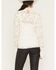 Image #4 - Miss Me Women's Mock Neck Lace Long Sleeve Top, White, hi-res