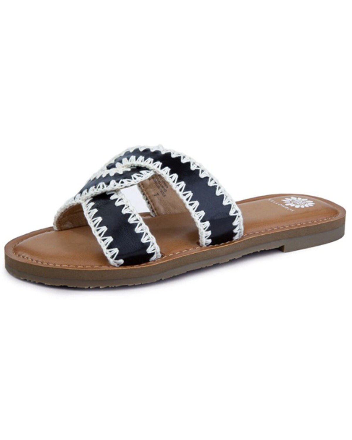 Image #1 - Yellow Box Women's Dandie Sandals, Black, hi-res