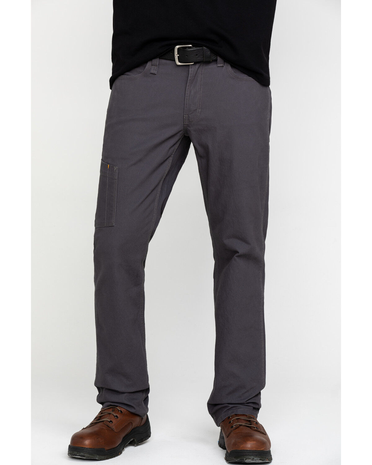 Image #2 - Ariat Men's Gray Rebar M4 Made Tough Durastretch Straight Leg Work Pants, Grey, hi-res
