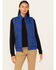 Image #1 - Dickies Women's Quilted Vest , Blue, hi-res