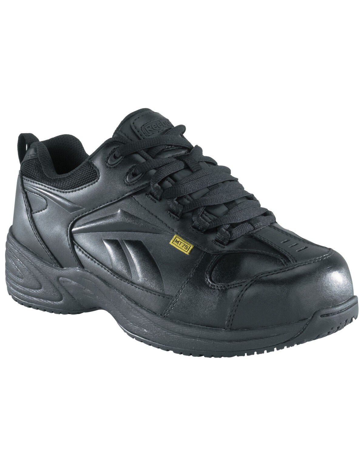 Image #1 - Reebok Men's Centose Internal Met Guard Work Shoes - Composite Toe, Black, hi-res