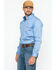 Image #3 - Carhartt Men's FR Dry Twill Long Sleeve Work Shirt, Med Blue, hi-res