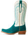Image #2 - Ariat Women's Derby Monroe Western Boots - Square Toe , Blue, hi-res