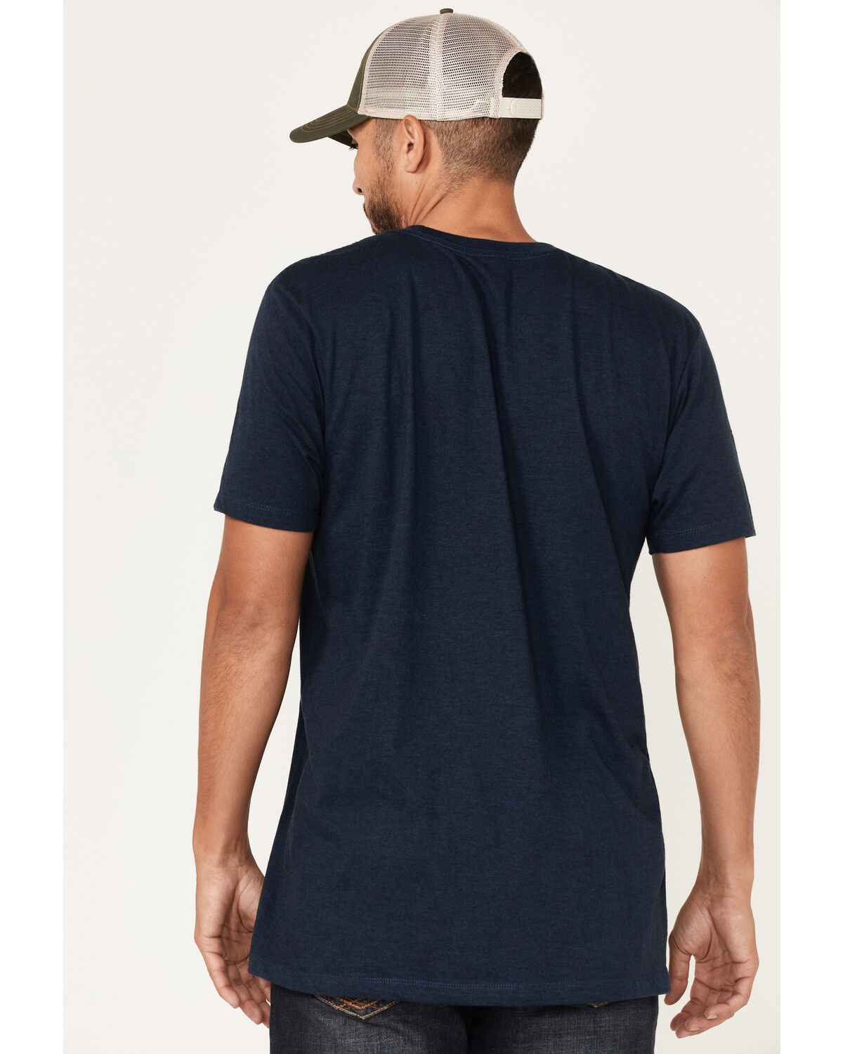 Image #4 - Moonshine Spirit Men's Wing Guitar Graphic Short Sleeve T-Shirt, Navy, hi-res
