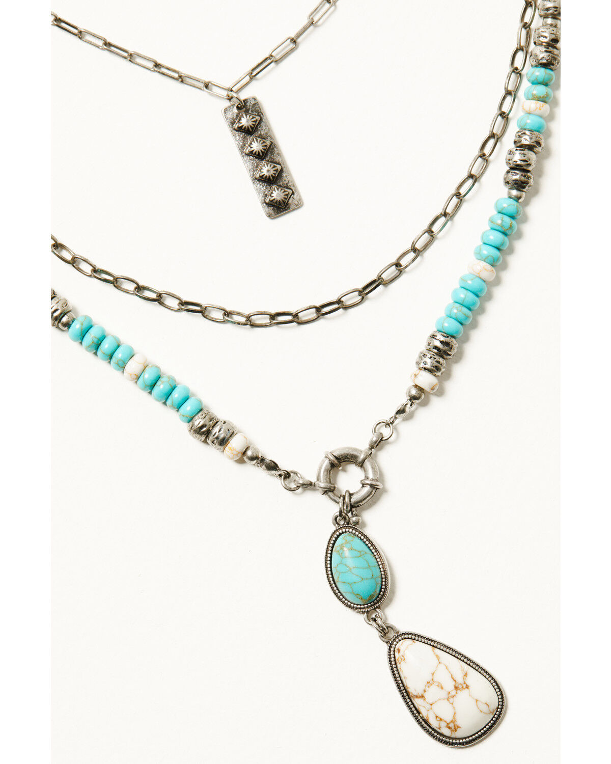Image #3 - Shyanne Women's Isla Oasis Layered Necklace, Turquoise, hi-res