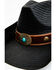 Shyanne Sybil Concho Western Straw Hat, Black, hi-res