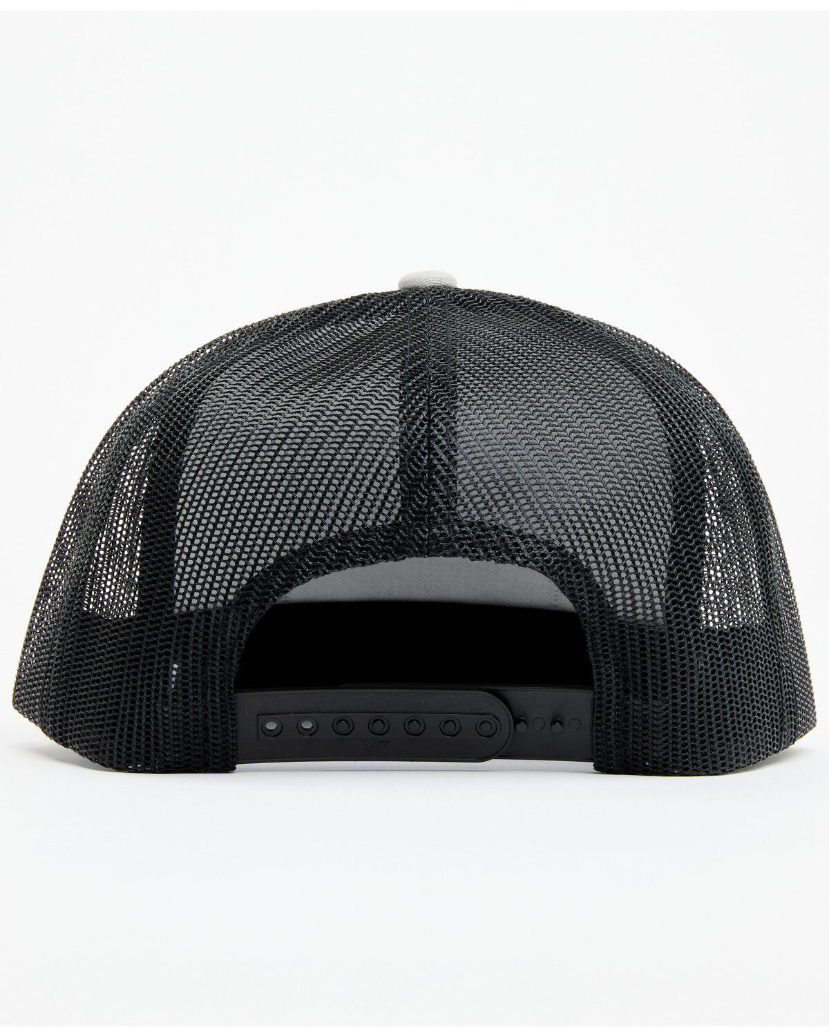 Image #3 - Lazy J Ranchwear Men's Serape Elevation Logo Patch Mesh Back Ball Cap, Grey, hi-res