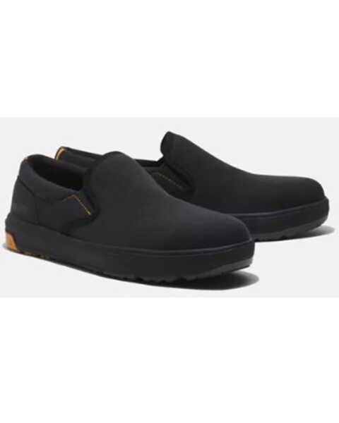 Timberland Men's Berkley Slip-On Work Shoes - Composite Toe, Grey, hi-res