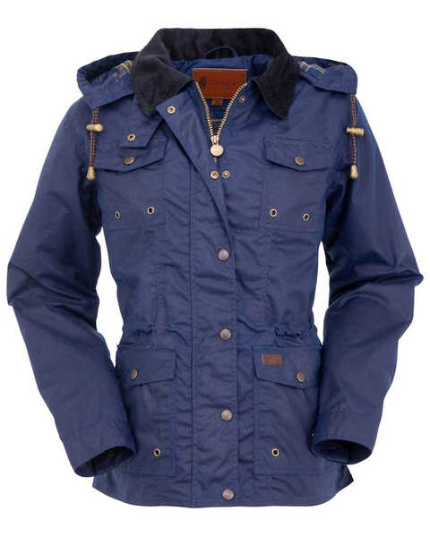 Image #1 - Outback Trading Co. Women's Navy Jill-A-Roo Jacket, , hi-res