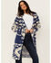 Image #2 - Outback Trading Co Women's Nora Cardigan , Navy, hi-res