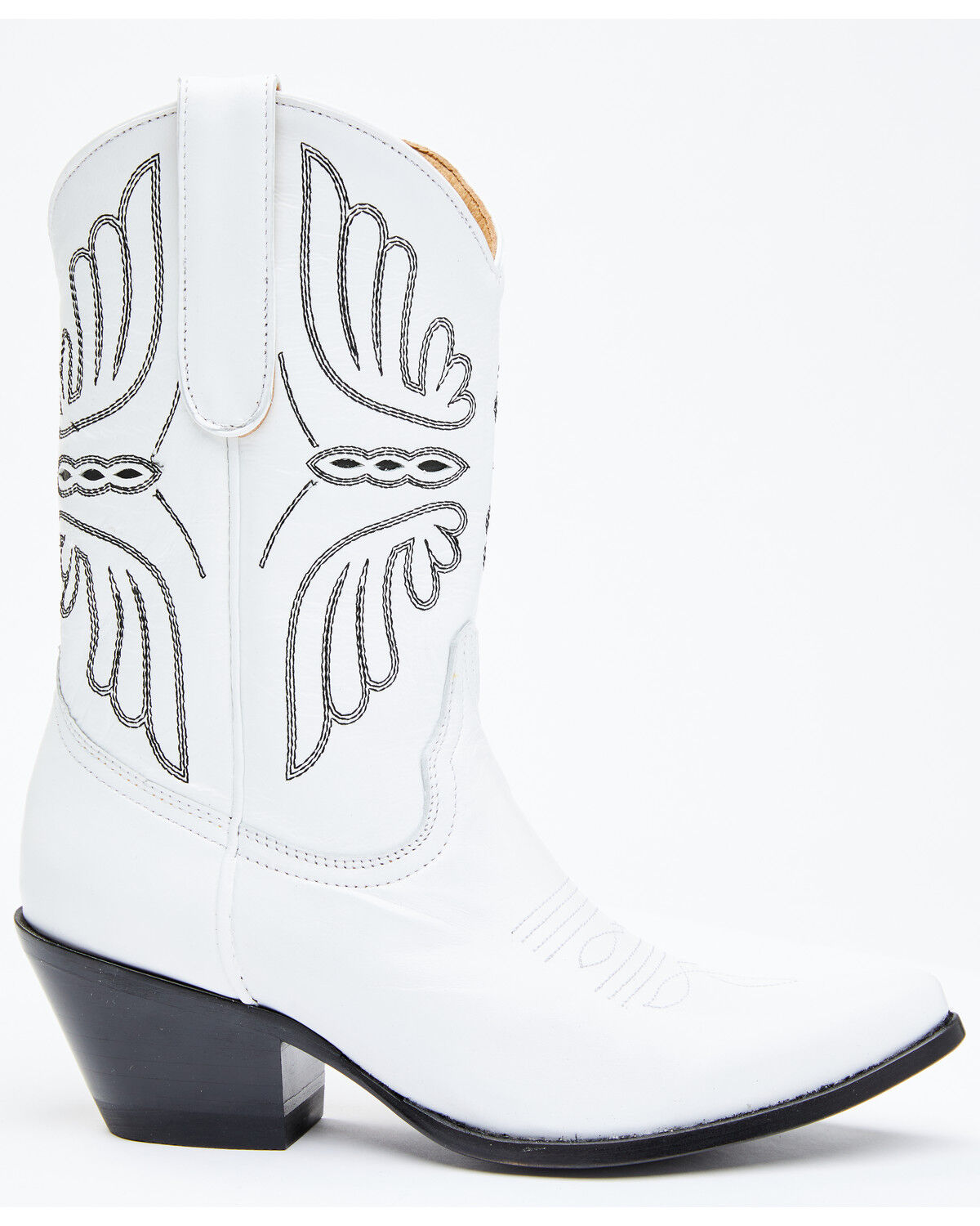 Image #2 - Idyllwind Women's Ace Western Boots - Round Toe, White, hi-res