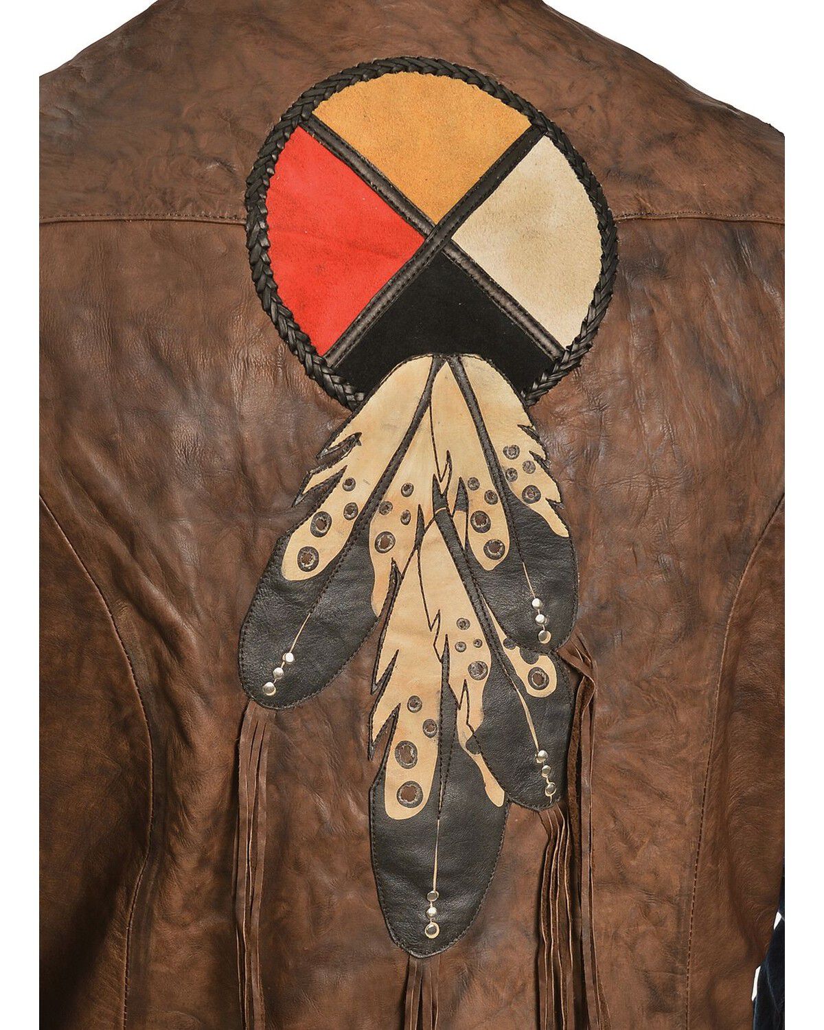Image #4 - Kobler Circle of Life Leather Vest, , hi-res