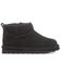 Image #2 - Bearpaw Girls' Shorty Casual Boots - Round Toe, Black, hi-res