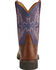 Image #7 - Ariat Sierra Saddle Vamp Work Boots - Soft Toe, Redwood, hi-res