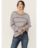 Image #1 - Wishlist Women's Striped Sweater, Blue, hi-res
