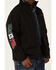 Image #3 - Resistol Men's Mexico Flag Logo Sleeve Zip-Front Softshell Jacket, , hi-res