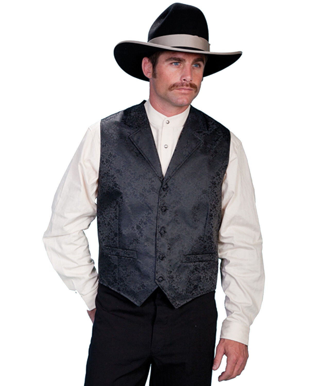 Rangewear by Scully Dragon Vest - Big & Tall, Black, hi-res
