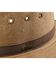 Image #2 - Outback Trading Co. Madison River UPF 50 Sun Protection Oilskin Hat, Tan, hi-res