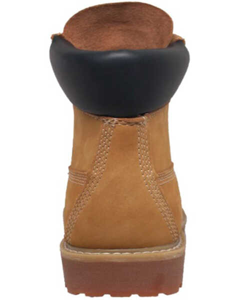 Image #4 - AdTec Women's 6" Waterproof Work Boots - Steel Toe, Tan, hi-res