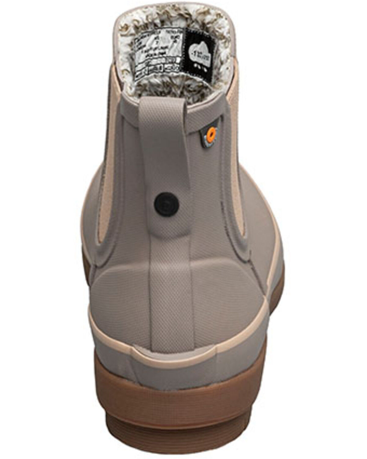 Image #5 - Bogs Women's Amanda Chelsea II Slip-On Rain Boots - Round Toe, Beige, hi-res