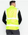 Image #2 - Hawx Men's Reversible Hi-Vis Reflective Work Vest - Big & Tall, Yellow, hi-res
