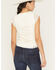 Image #4 - Shyanne Women's Lizlane Lace Short Sleeve Shirt, Cream, hi-res