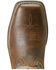 Image #4 - Ariat Women's Anthem Shortie Western Boots - Square Toe, Brown, hi-res