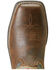 Image #4 - Ariat Women's Anthem Shortie Western Boots - Square Toe , Brown, hi-res